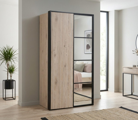 Loft Szafa Wielofunkcyjna Szafka Drewno Szafa Szafki Meble Brąz