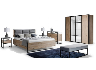 Kredens Loft Brązowe Drewno Meble Design Kredens 120cm Kredens Szafa