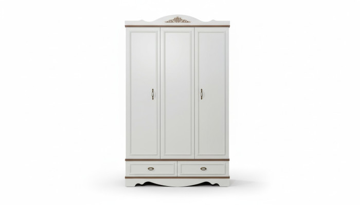 Szafa Luxury Classic Szafa Meble Drewno Sypialnia Szafki Biały
