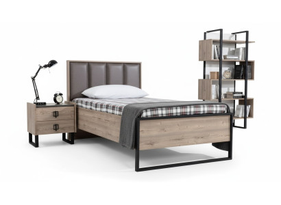 Loft Stolik nocny Brown Design Nowoczesny Stolik Tabela Sypialnia stoły Nowość