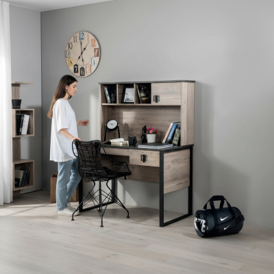 Biurko Modern Drewno Żłobek Młodzieżowy Brown Meble Design Sypialnia Nowe