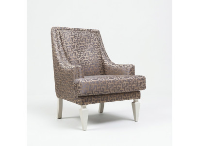 Brązowy salon tapicerowany Fotel Designerskie meble hotelowe jednoosobowe Lounge