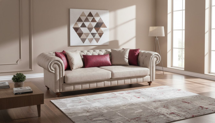 Nowoczesna Podkładka Sofy Designerska Sofa Trzyosobowa Siedziba Nowa Designerska Sofa 3 miejsce do siedzenia