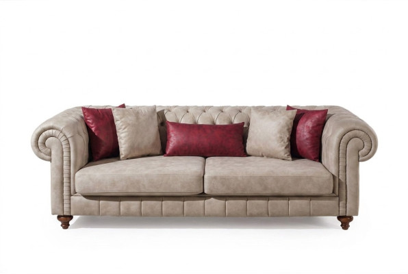 Nowoczesna Podkładka Sofy Designerska Sofa Trzyosobowa Siedziba Nowa Designerska Sofa 3 miejsce do siedzenia