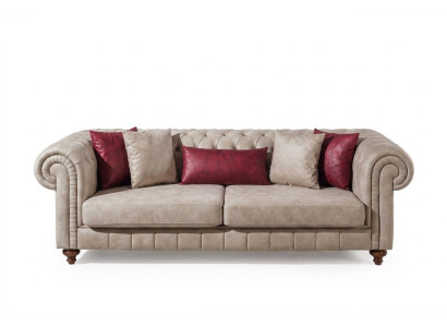 Nowoczesna Podkładka Sofy Designerska Sofa Trzyosobowa Siedziba Nowa Designerska Sofa 3 miejsce do siedzenia