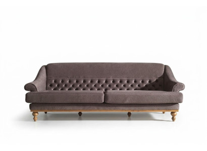Nowoczesna sofa do salonu tapicerowana designerskie 3-miejsce siedzące sofy tekstylne