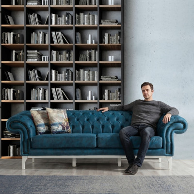 3 miejsce do siedzenia Podkładka Sofy Sofy do salonu Sofa w nowoczesnym stylu Designerskie meble