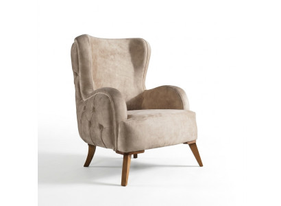 Włókienniczy Podkładka Fotel Sofa Siedziba Luksusowa Kolorowa Relaks Beżowa Chesterfield Nowość
