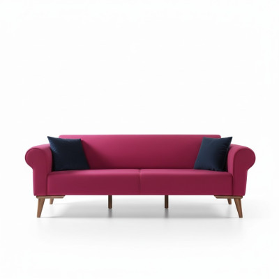 Designerska Sofa 3 miejsce do siedzenia Duża Kanapa Trzyosobowa Włókienniczy Podkładka Meble