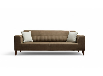 Sofa do salonu 3 miejsce do siedzenia kanapa trzyosobowa Podkładka sofa materiałowa Włókienniczy