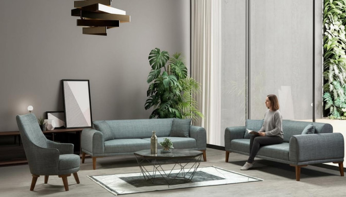 Nowoczesny Zestaw sofowy 331 Siedziba Sofa Siedziba Couch Podkładka Couchen Meble