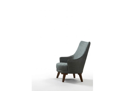 Nowoczesny fotel Fotel jednoosobowy Design do salonu Podkładka Meble