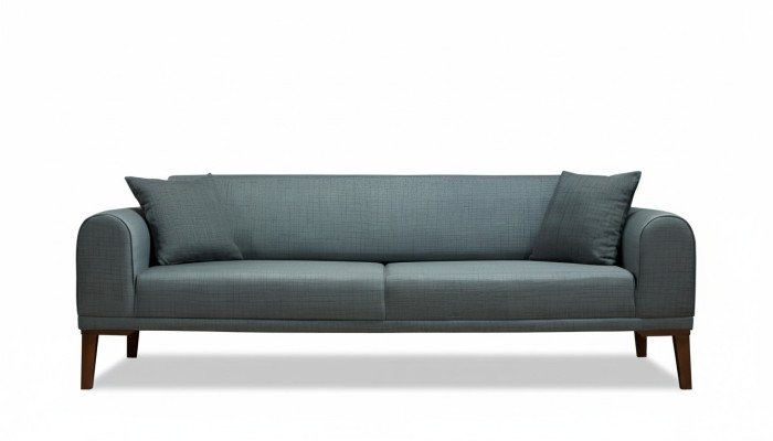 Luksusowa Nowoczesna Sofa 3 miejsce do siedzenia Designerska sofa trzyosobowa Podkładka Drewno