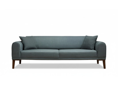 Luksusowa Nowoczesna Sofa 3 miejsce do siedzenia Designerska sofa trzyosobowa Podkładka Drewno