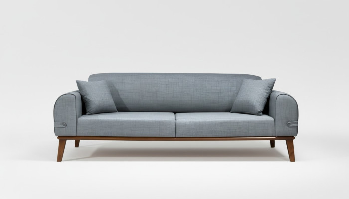 Nowoczesna Sofa 3 miejsce do siedzenia Design Sofa Trzyosobowa Podkładka Włókienniczy Meble