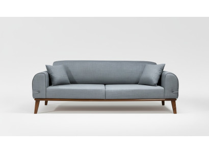 Nowoczesna Sofa 3 miejsce do siedzenia Design Sofa Trzyosobowa Podkładka Włókienniczy Meble