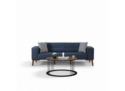 Sofa Ustawić 3 miejsce do siedzenia Salon Sofa materiałowa Kanapa Podkładka Meble