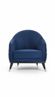 Luksusowy Fotel 1 miejsce do siedzenia Pokój dzienny Materiał Poliester Styl Nowoczesny design