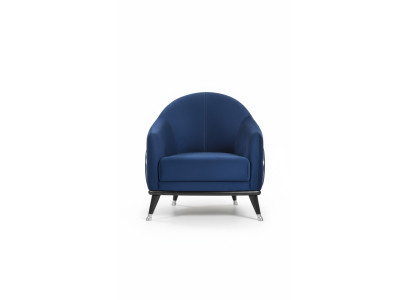 Luksusowy Fotel 1 miejsce do siedzenia Pokój dzienny Materiał Poliester Styl Nowoczesny design