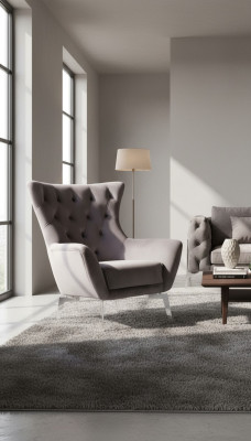 Luksusowy Fotel jednoosobowy 1 miejsce siedzące Podkładka Designer Włókienniczy Material Modern