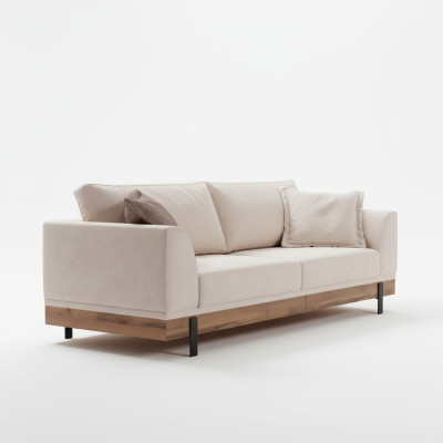 Design Couch 3 Siedziba Podkładka Sofa Nowoczesne Sofy Pokój Meble Beige