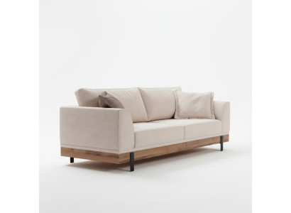 Design Couch 3 Siedziba Podkładka Sofa Nowoczesne Sofy Pokój Meble Beige