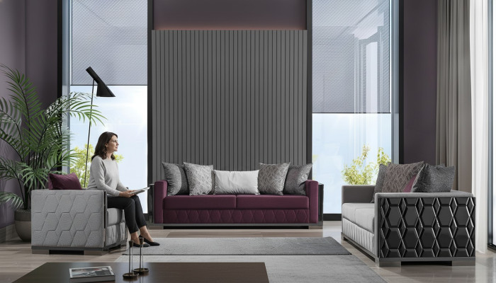 Luksusowy zestaw sofowy 3+3+1 miejsce do siedzenia Grupa Sofa miejsce do siedzenia Sofy do salonu