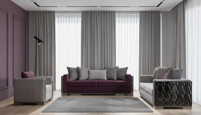 Luksusowy zestaw sofowy 3+3+1 miejsce do siedzenia Grupa Sofa miejsce do siedzenia Sofy do salonu