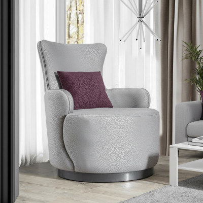 Okrągła Sofa ClubFotel Sofa Relaks Jednoosobowa Podkładka Meble Meble