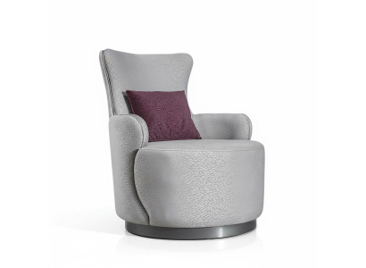 Okrągła Sofa ClubFotel Sofa Relaks Jednoosobowa Podkładka Meble Meble
