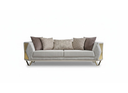 Niezwykła sofa do salonu trzyosobowa kanapa Podkładka Meble Materiał 3er