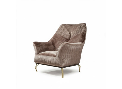 Fotel Design Salon Podkładka Drewno Podkładka Nowoczesny Luksus Brązowy Nowość
