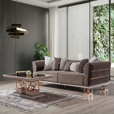 Pokój dzienny trzyosobowa sofa 3 miejsce do siedzenia Sofy Siedziba Modern Design Couch Meble Style