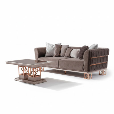 Pokój dzienny trzyosobowa sofa 3 miejsce do siedzenia Sofy Siedziba Modern Design Couch Meble Style