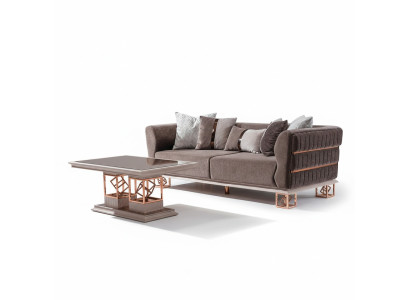 Pokój dzienny trzyosobowa sofa 3 miejsce do siedzenia Sofy Siedziba Modern Design Couch Meble Style