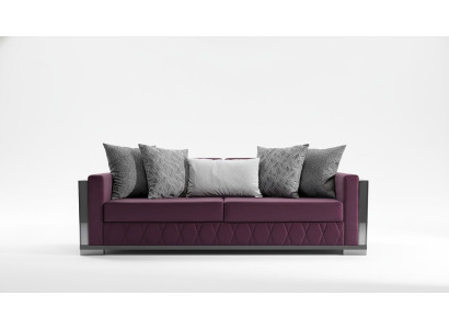 Nowoczesna kanapa Sofy Design Sofa Trzyosobowa Siedziba Burgundowa Sofa 3 miejsce do siedzenia