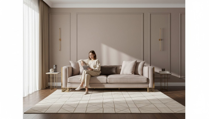 Sofa 3 miejsce do siedzenia Nowoczesna kanapa Podkładka Sofy Design Sofa Trzyosobowa Siedziba