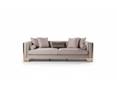 Sofa 3 miejsce do siedzenia Nowoczesna kanapa Podkładka Sofy Design Sofa Trzyosobowa Siedziba