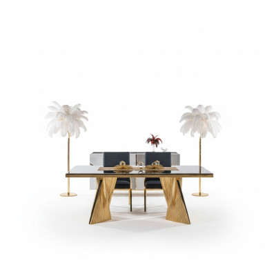 Kompletny zestaw jadalniany Tabela 4x Krzesło stoły grupowe