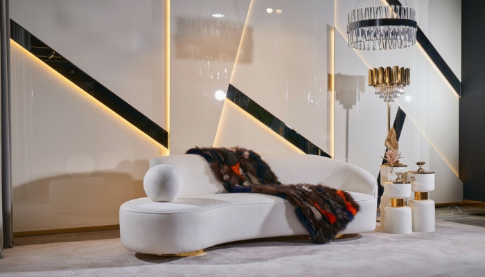 Luksusowa trzyosobowa sofa 3 miejsce do siedzenia Sofy Siedziba Design Meble Couches Biały