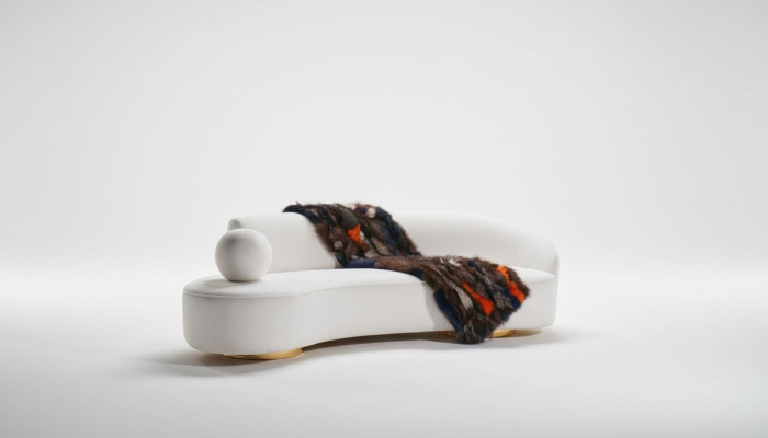 Luksusowa trzyosobowa sofa 3 miejsce do siedzenia Sofy Siedziba Design Meble Couches Biały