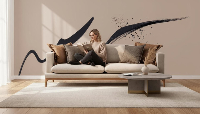 Sofa dwuosobowa 2 miejsce do siedzenia Sofy Materiał Włókienniczy Salon Poliester Styl Nowoczesny Nowy