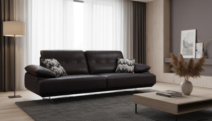 Sofa Potrójna Sofa 3 miejsce do siedzenia Sofy Trzyosobowe Luksusowa Kanapa Tapicerowana Nowoczesna Nowość