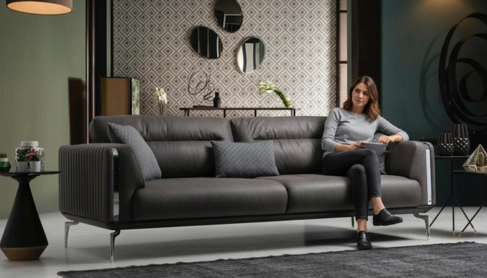 Luksusowa sofa trzyosobowa 3 miejsce do siedzenia Sofy Siedziba Design Włoskie Meble Kanapy Nowe