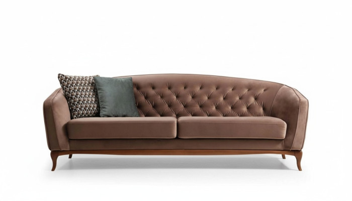 Luksusowa Sofa Projektowana Trzyosobowa Nowoczesna Kanapa Niebieskie Kanapy Meble Podkładka Loft Nowość