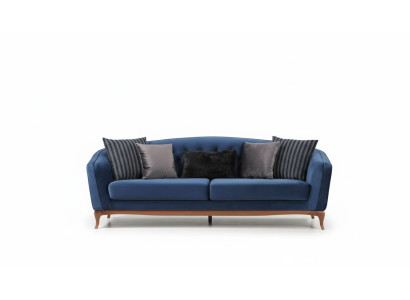 Zestaw sofowy Sofa Ustawić Sofy 4+1 miejsce do siedzenia Materiał Chesterfield Podkładka Aksamit Set