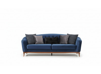 Zestaw sofowy Sofa Ustawić Sofy 4+1 miejsce do siedzenia Materiał Chesterfield Podkładka Aksamit Set