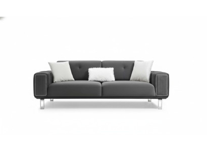 Luksusowa Sofa Projektowana Trzyosobowa Nowoczesna Kanapa Szare Kanapy Meble Podkładka Loft Nowość