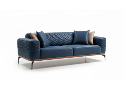 Design Trzyosobowa Nowoczesna Kanapa Niebieskie Kanapy Luksusowa Sofa Meble Podkładka Loft Nowość