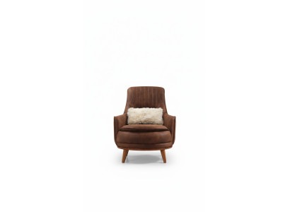 Fotel EarsFotel Design Podkładka Living Room 1Fotel sztuczna skóra miejsce siedzące